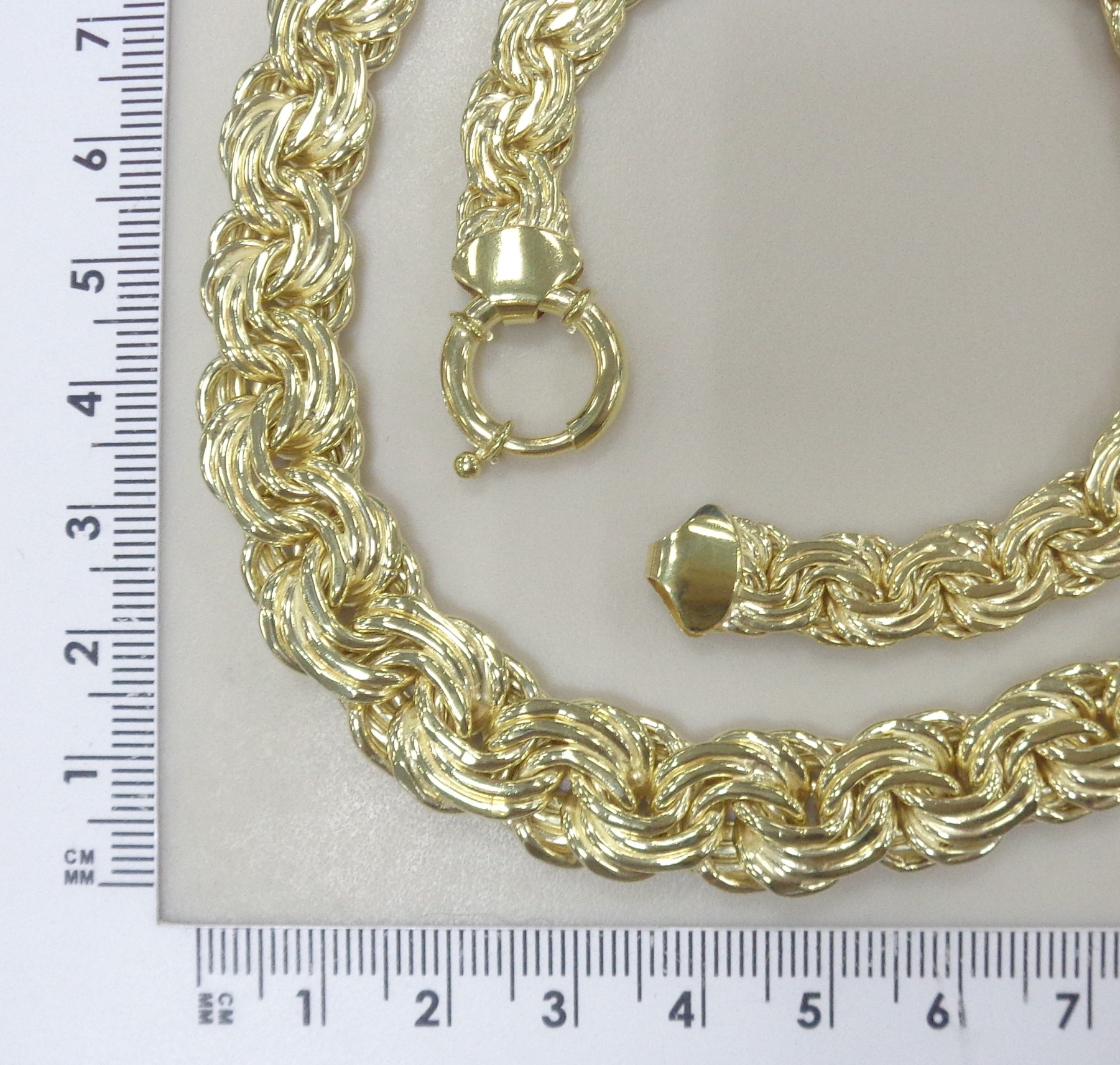 Серебряное колье плетение "Фантазийное"